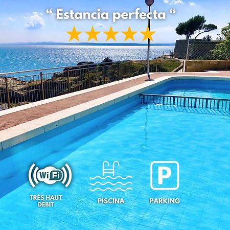 Magnifique Appartement En Front De Mer, Caneylles Roses Zewnętrze zdjęcie