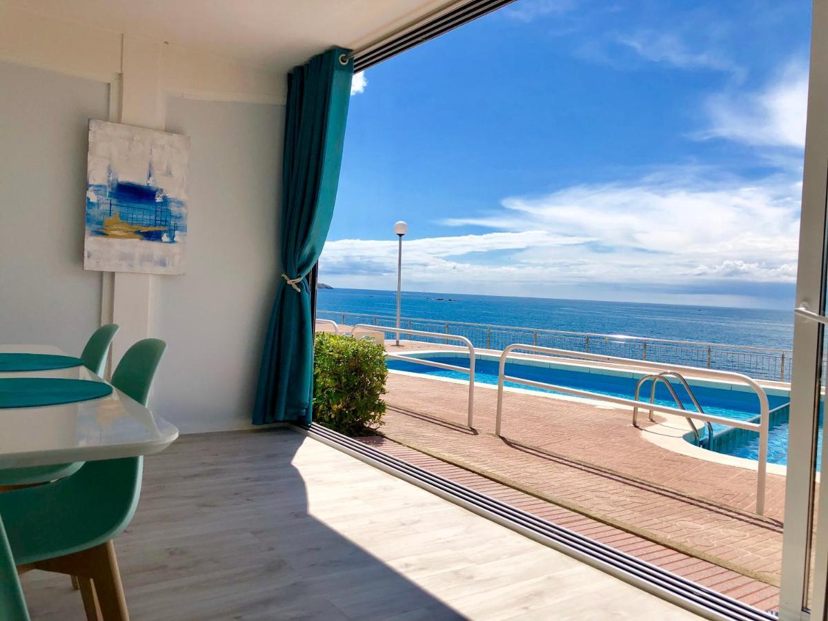 Magnifique Appartement En Front De Mer, Caneylles Roses Zewnętrze zdjęcie