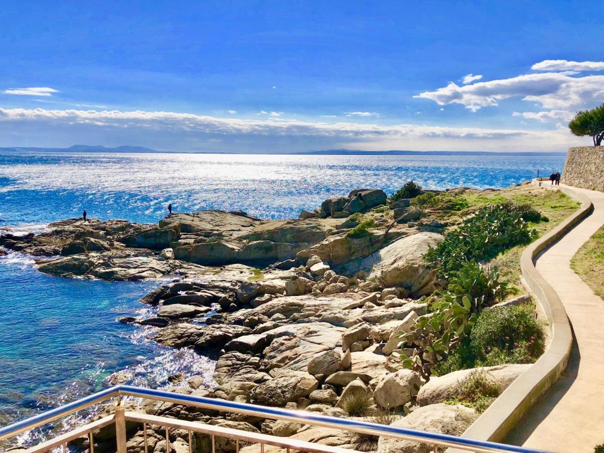 Magnifique Appartement En Front De Mer, Caneylles Roses Zewnętrze zdjęcie