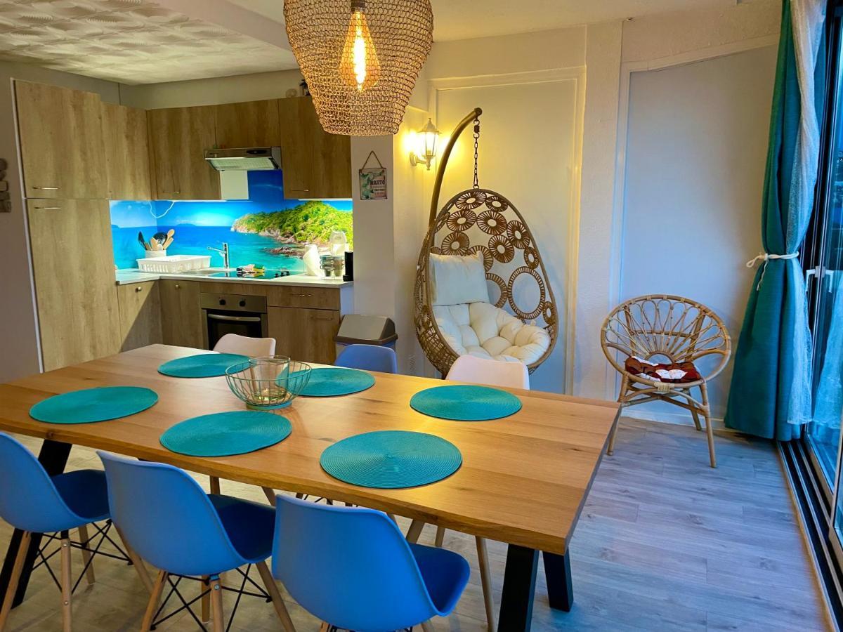 Magnifique Appartement En Front De Mer, Caneylles Roses Zewnętrze zdjęcie