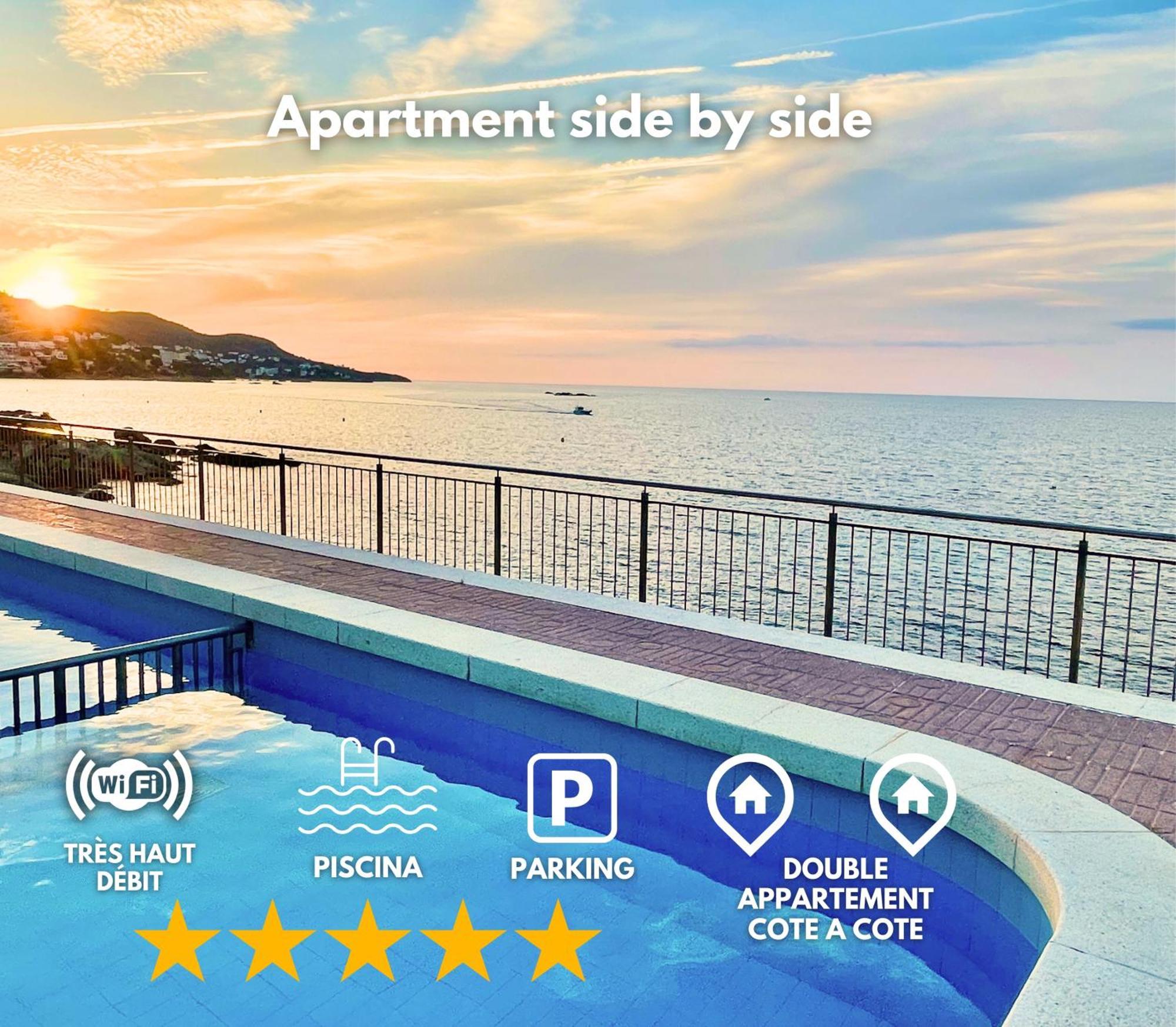 Magnifique Appartement En Front De Mer, Caneylles Roses Zewnętrze zdjęcie